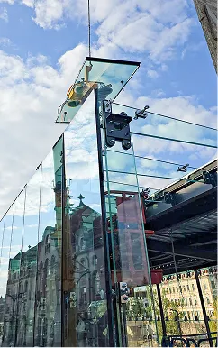 perete cortina structural