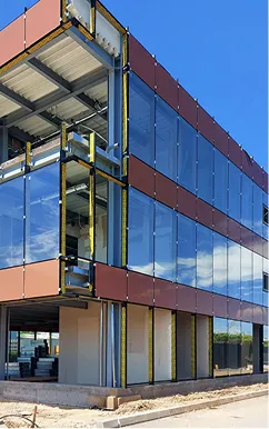perete semistructural
