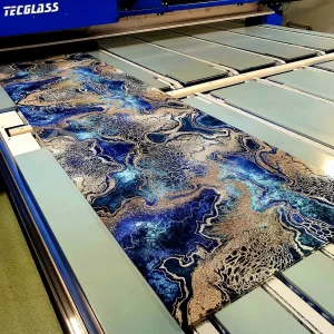 print digital pe sticla 18